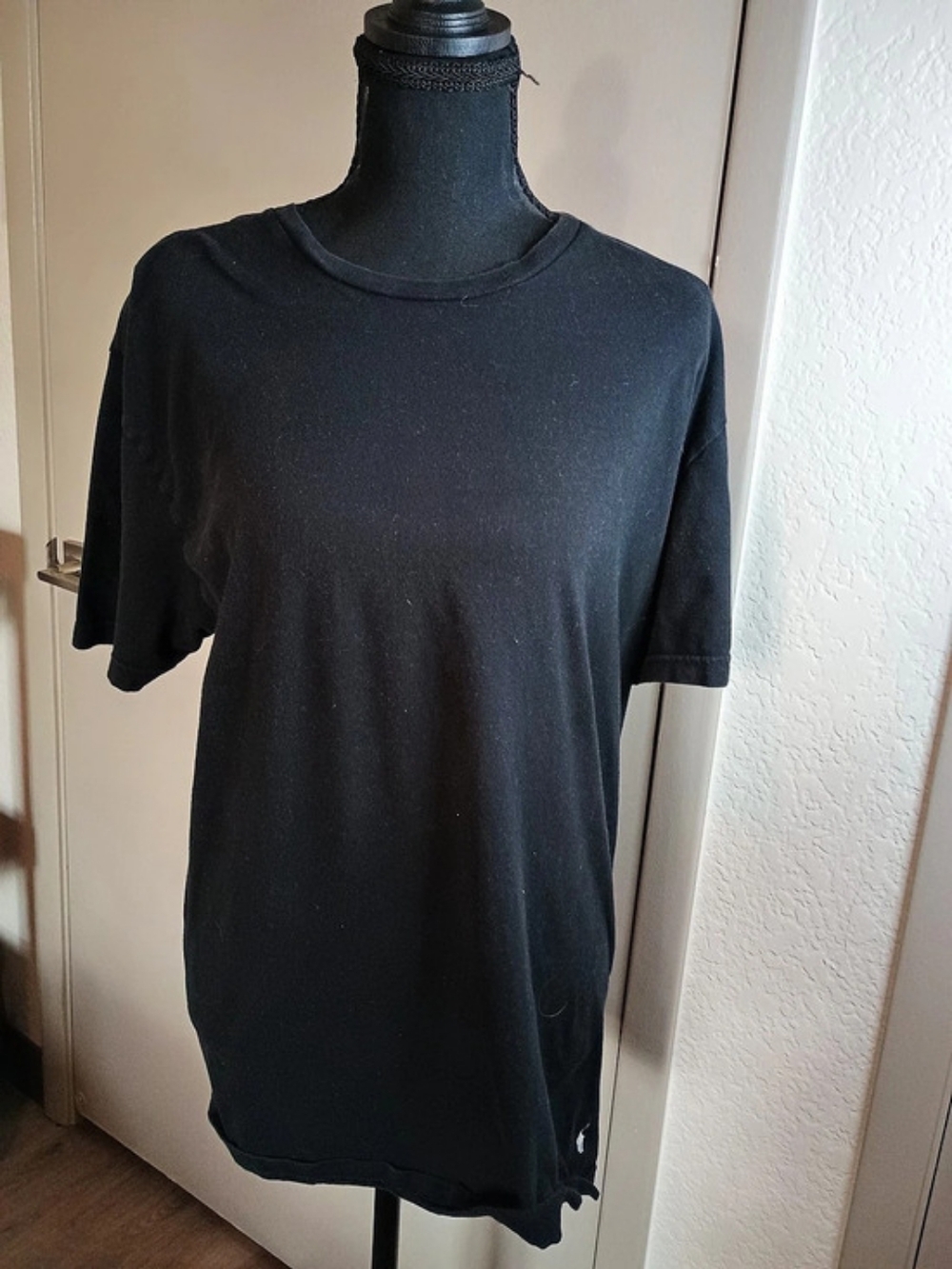 Polo Ralph Lauren Classic Fit Cotton Crewneck T-Shirt Black Large